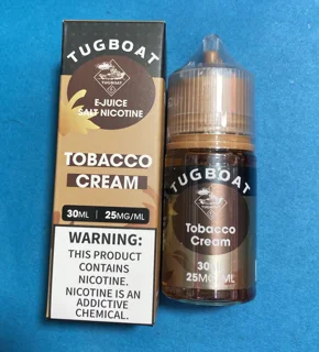 سالت تنباکو خامه تاگبوت / tugboat tubaco cream